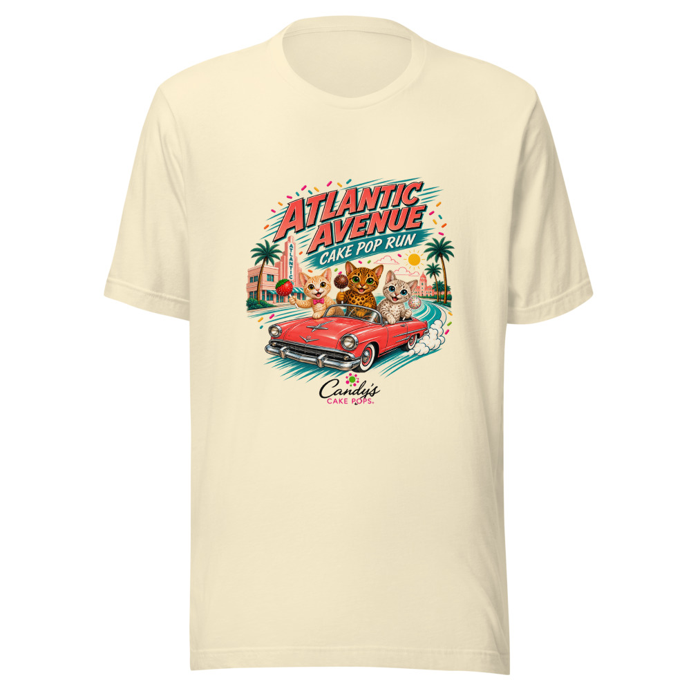 Cashmere Sweet & Chic Tee — Atlantic Avenue Cake Pop Run, Candy's Cake Pops