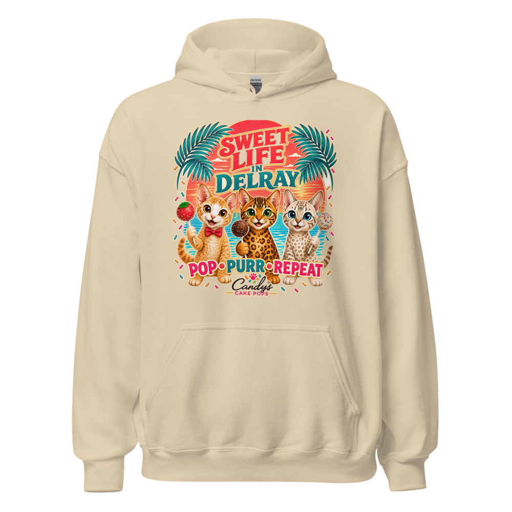 Coco Thank You, Sweetie! Hoodie — Sweet Life in Delray, Candy's Cake Pops
